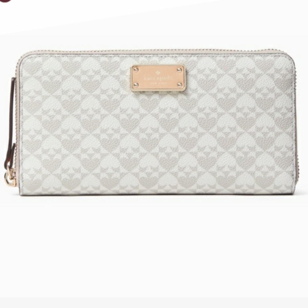 New Kate Spade Penn Place Greydawn Neda Wallet